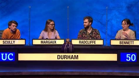 University Challenge: Durham students' victory 'amazing' 